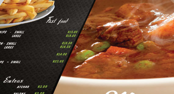 A Bloemfontein based Resturant with a taste of African flavour foods and take away shop.